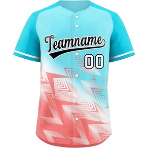 Camiseta de Béisbol Sublimada Premium de Secado Rápido, Poliéster, con Botones, Gestión de la Humedad, Diseño Personalizado, Suministro de Fábrica - Product Image 6