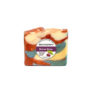 Barra de jabón Indian Natural Beetroot Breeze con aceites esenciales Jabón vegano hecho a mano para cuerpo Cara Proceso en frío Basado en plantas - Product Image 2