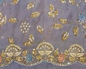 Costumes de style traditionnel indien brodés à la main non cousus de créateur moderne pour femmes vêtements coûteux pour - Product Image 2