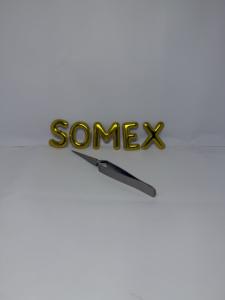 Pinzas de volumen falsas personalizadas Extensión de pestañas Logotipo personalizado Pinzas de pestañas estilo agarre de diamante - Product Image 2