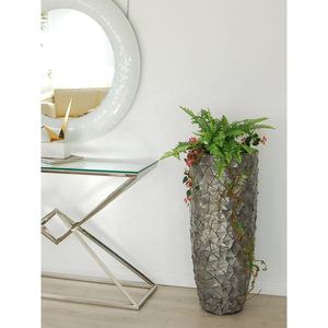 Fabricant Direct de pots de coquillages en nacre, vase de jardinière de coquillages, pot de jardinière fait à la main au vietnam, décoration de la maison - Product Image 3