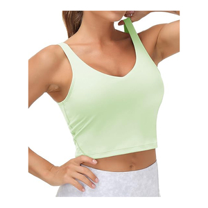 Sujetador deportivo ajustable de alta calidad más vendido para mujer Tallas grandes Ligero Venta al por mayor Sin costuras y transpirable - Product Image 3