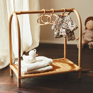 Perchero de ratán natural para colgar ropa, precio al por mayor, para dormitorio - Product Image 3