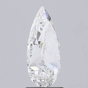 Bijou de fiançailles personnalisé élégant avec diamant de laboratoire taille poire de 3,03 carats, certifié IGI, clarté VS1, couleur G, diamant en croissance - Product Image 6