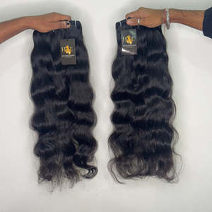 Paquets de cheveux raides brésiliens bruts, paquets de tissage de cheveux humains bouclés de vison cru brésiliens - Product Image 6