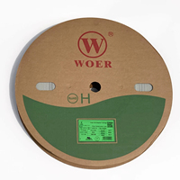 WOER 2:1 ID 1mm 2mm 3mm 4mm 6mm 80mm 90mm 100mm 250mm 300mm 125C 150C RoHS Tube thermorétractable sans halogène VW-1