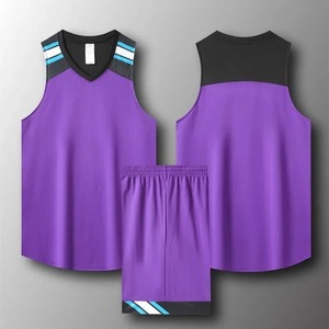 Fabricant de maillots de basket-ball en gros, uniformes d'équipe élégants à séchage rapide, logo imprimé en 3D, uniforme de basket-ball - Product Image 1