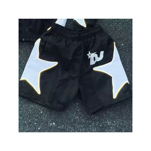 Conjunto de chaqueta con capucha a prueba de lluvia de nailon de nuevo diseño para hombre, cortavientos de retazos, ropa de calle larga, lona transpirable para invierno - Product Image 5