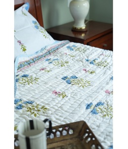 Breathable <b>Bedding</b> <b>Set</b> with Printed Pattern Western Style Designed for Comfort Dryness and Coolness Throughout Winter Season - Product Image 3