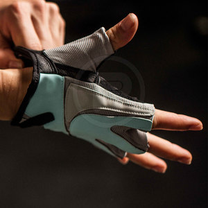 Prix de gros Logo personnalisé Gants de fitness en cuir pour l'haltérophilie sur commande - Product Image 5