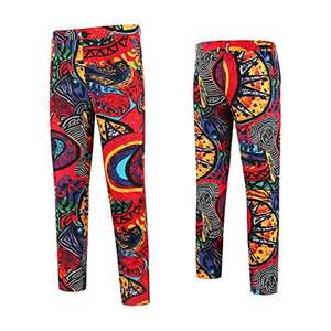 Latest High Quality New Stitched Variety Button <b>Suit</b> Casual Zip Fashion Boys and Girls Printed Trousers Stretch Trousers - Product Image 6