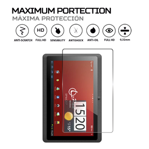 Protector de pantalla ANTISHOCK para tableta Leotec L-Pad Space III S, mayor durabilidad y protección - Product Image 2