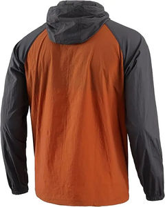 Veste de pluie d'hiver à fermeture éclair en nylon léger pour hommes, coupe-vent à capuche pour l'extérieur, en coton, personnalisée unisexe - Product Image 1