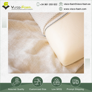 Memory Foam Filling Polyester / Cotton Made Medical and Home Use Solid Luxury Washable <b>Pillow</b> for Orthopaedics and Medical Use - Product Image 2