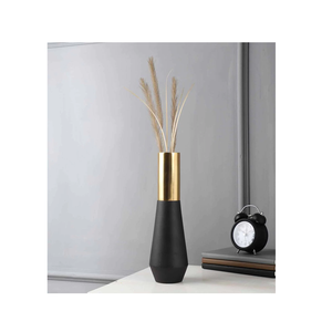 Florero de Metal plateado de diseño moderno, maceta de decoración del hogar con acabado colorido para uso en cabecera o suelo de boda, venta al por mayor - Product Image 4