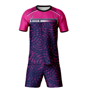 Venta al por mayor y personalizado Club sublimación imprimir uniformes de fútbol desgaste completo equipo de fútbol Jersey uniforme - Product Image 5