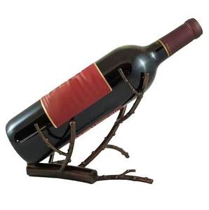 Iron Wire <b>Wine</b> <b>Rack</b> Custom Bottle for Drinking Holder Silver Plated Handmade <b>Wine</b> Geometrical <b>Racks</b> - Product Image 2