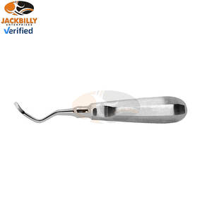 Stainless Steel Manual Dental Elevator CE Certified Padded Grip Custom Sizes for Oral <b>Surgical</b> Extraction Minimally Invasive - Product Image 5