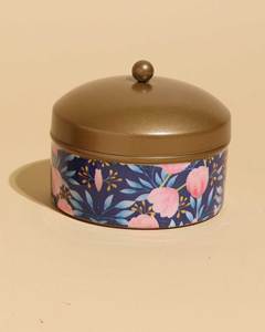 Handmade Customized Printed Metal Jar Candle With Lid in Low Price From India - Product Image 2