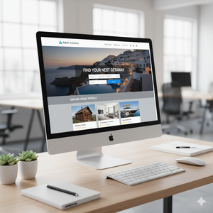 Profession elle Airbnb inspirierte Ferien vermietung Website Design Dynamic MAC Internet Skilled Web Experten Indien bietet zuverlässig - Product Image 1