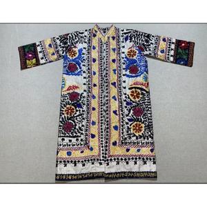 2024 มือปักSuzani Robe Uzbek Suzani Robeหลายสีเข็มขัดTie Coatชุดเครื่องแป้งชุดชายหาดสวมใส่ชุด - Product Image 3