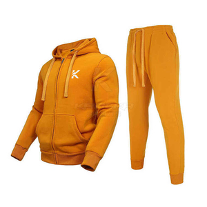 Fabricante de Pakistán, Chándal de Forro Polar para Hombre de Alta Calidad, con Capucha, Informal, Sólido, 100% Algodón, Transpirable y Ecológico - Product Image 1