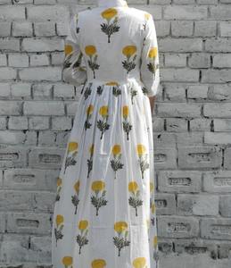 High Quality Floral Mandarin <b>Cape</b> Indian Fashion Styling Quality Kurti and Pants From Indian Manufacturer - Product Image 3