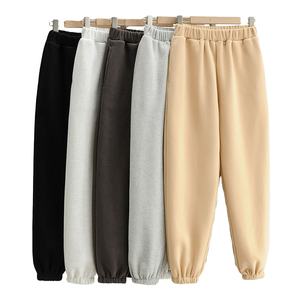 Wholesale 2025 Custom Men's Baggy Unisex Track Sweat <b>Pants</b> High Waist Breathable French Terry Fleece Joggers Printed Pattern - Product Image 2