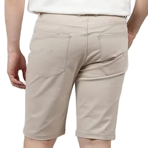 Hommes Hiver 4-Poches Personnalisé Haute Qualité 100% Coton Séchage Rapide Respirant Solide Casual Sweat Cargo Shorts Pantalon - Product Image 4