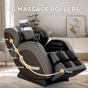 Appareil de massage à commande vocale, fauteuil de massage multifonctionnel compact à commande vocale, capsule spatiale, massage musculaire complet du corps - Product Image 5