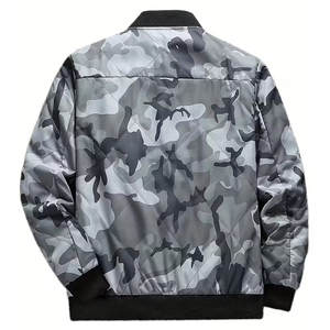 Chaqueta de bombardero de hombre personalizable ligera de invierno más vendida con tela de poliéster 100% de calidad superior - Product Image 2