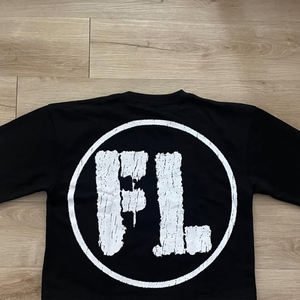 Camiseta de Gran Tamaño para Hombre, Estilo Urbano, de Alta Calidad, 220g, con Logotipo Serigrafiado en la Parte Delantera, Ecológica, de Secado Rápido y Transpirable - Product Image 4