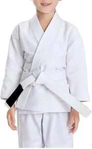 Costumes de karaté pour enfants et filles en gros Tenue de karaté gi Uniforme d'arts martiaux Taekwondo Jiu Jitsu Uniforme de combat de haute qualité Respirant - Product Image 2