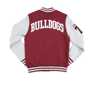 Chaqueta Universitaria Unisex de la Universidad Alabama A&M, Piel de Oveja Premium, Transpirable, de Invierno, Tejida, Ropa HBCU, Estampado Informal - Product Image 3