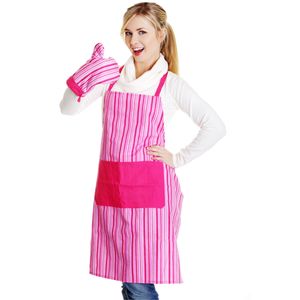 Ensemble d'aprons de cuisine unis de luxe 100% coton, écologiques et légers, fabriqués en Inde - Product Image 4