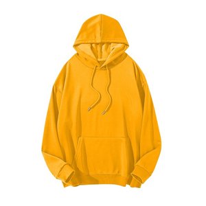 Sudaderas con capucha de manga larga de talla grande para hombre, sudadera holgada con cordón y bolsillos - Product Image 1