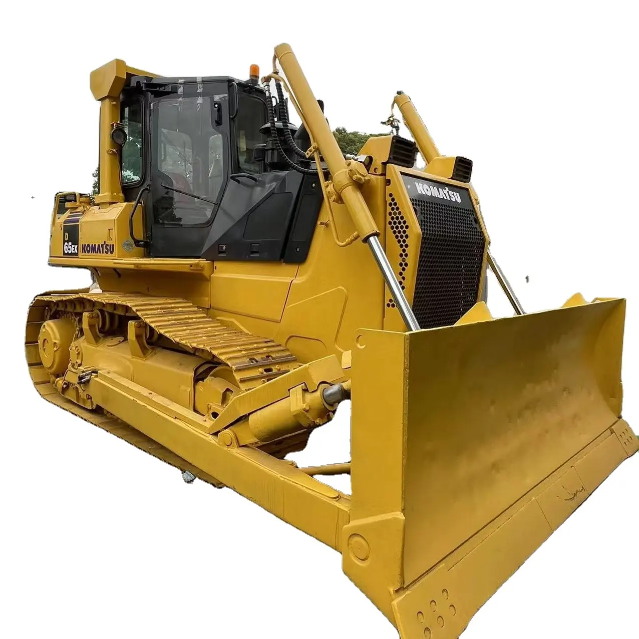 Il trattore cingolato komatsu D65 D85 usato originale ha utilizzato il bulldozer cingolato swampy con alta qualità e prezzo economico