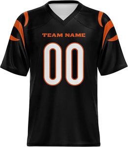 เสื้อฟุตบอลอเมริกันดีไซน์ใหม่ ฤดูกาลใหม่ เสื้อทีมเบียร์ส ขายส่ง ระบายอากาศได้ดี แฟชั่นสั่งทำได้ - Product Image 2