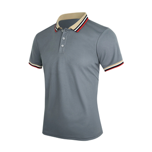 High Quality Polo <b>Shirt</b> for Men | Breathable Cotton Casual Tee Slim Fit Solid Color Short Sleeve <b>Shirts</b> - Product Image 4