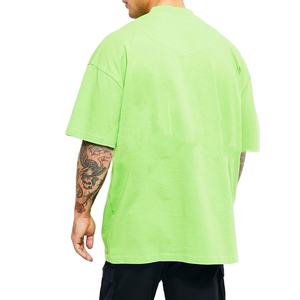 Camiseta de algodón 100% para hombre, corte holgado, estampado de calidad superior, impresión personalizada, logotipo lavado, Vintage, peso pesado, liso - Product Image 2