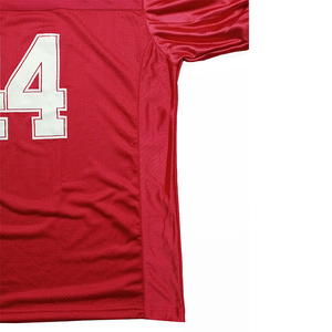 Maillot de football américain en polyester 100 % imprimé par sublimation, uniforme d'équipe sur mesure pour l'entraînement et les matchs - Product Image 4