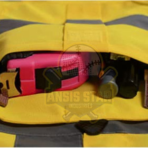 Gilet de travail léger Offre Spéciale pour hommes Gilet de sécurité ANSI classe 2 de conception unique avec logo personnalisable - Product Image 6