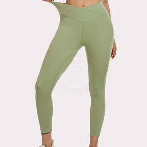 Leggings Deportivos para Mujer, Ropa Deportiva de Alta Calidad, Diseño Sólido, Secado Rápido, Cintura Elástica sin Costuras, Largo Completo - Product Image 1