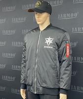 Veste bomber personnalisée en satin et laine pour homme, avec logo brodé, style universitaire, imperméable, fourrure de mouton, haute qualité