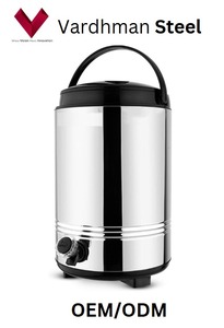 2025 artículos de Venta caliente 10 LTR Jarra de agua aislada BPA irrompible Cubo de hielo grande caliente/frío/con botón de presión para acampar - Product Image 5