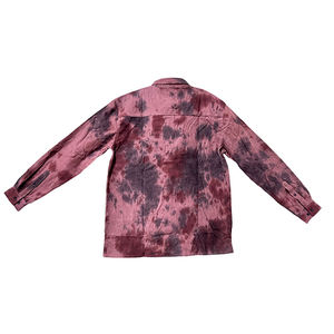 เสื้อเชิ้ตผู้ชายผ้าฝ้าย 100% คุณภาพสูง แขนยาว ทรงหลวม ลายมัดย้อม เสื้อผ้าผู้ชายจากผู้ผลิตอินเดีย ขายส่ง - Product Image 2