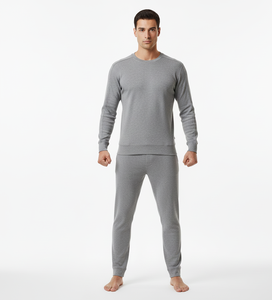 Traje Térmico Climate Guard Gris para Hombre, Suave, Manga Larga, Transpirable, Ropa Abrigada de Invierno para Hombre - Product Image 4