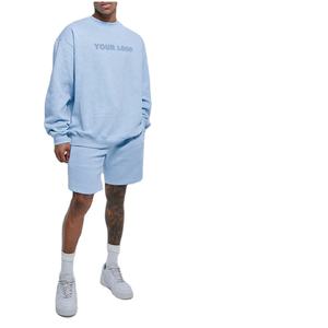 Custom Tee T-<b>shirt</b> Short Set hoodie Summer Clothes Piece 2 t <b>Shirt</b> and Shorts Set for <b>Men</b> - Product Image 5