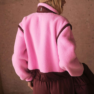 Vestes en polaire sherpa douces et confortables de haute qualité pour l'hiver, veste décontractée chaude à fermeture éclair pour hommes et femmes - Product Image 3