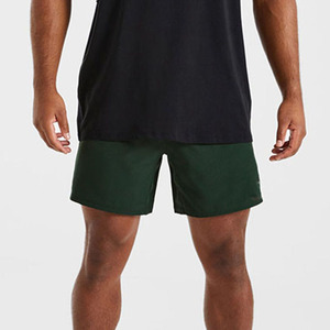 Vente en gros de shorts décontractés légers pour hommes, dernière conception personnalisée avec poches, techniques de teint uni à motif uni - Product Image 1